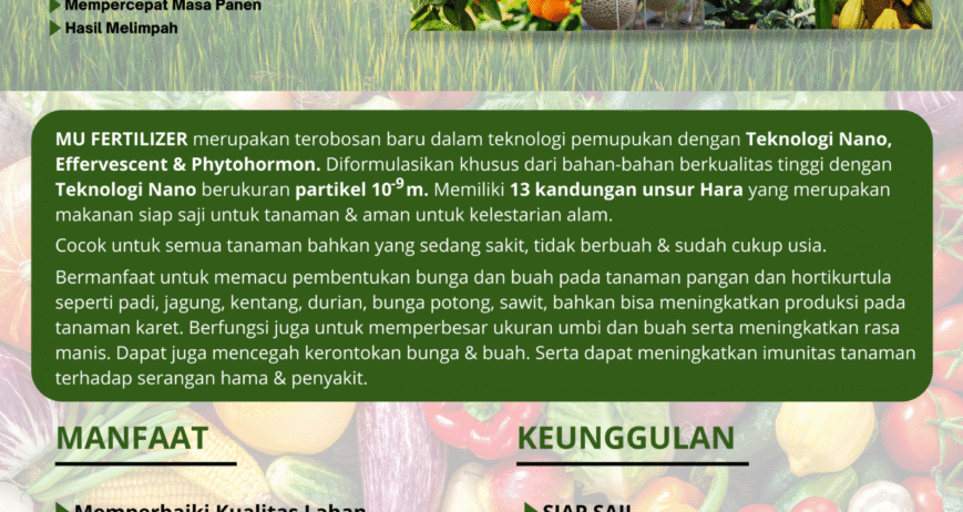 Brosur MU Makro & Mikro Fertilizer